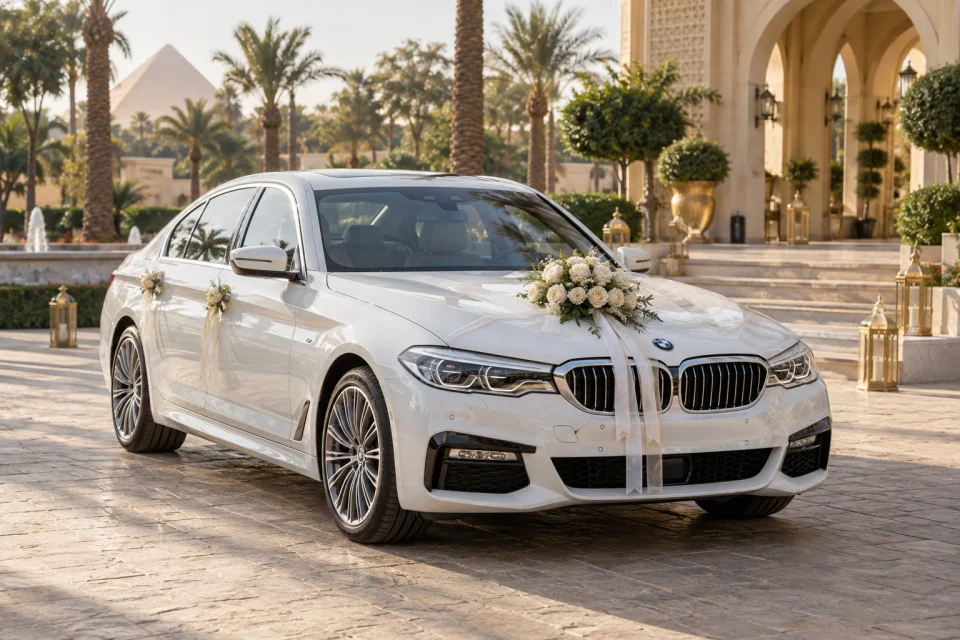 سيارات الزفاف — صورة توضيحية